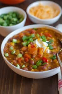 Yummy Pumpkin Chili from The Kitchn