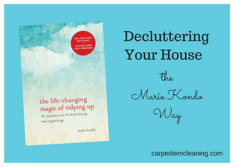 Marie Kondo book Declutter House